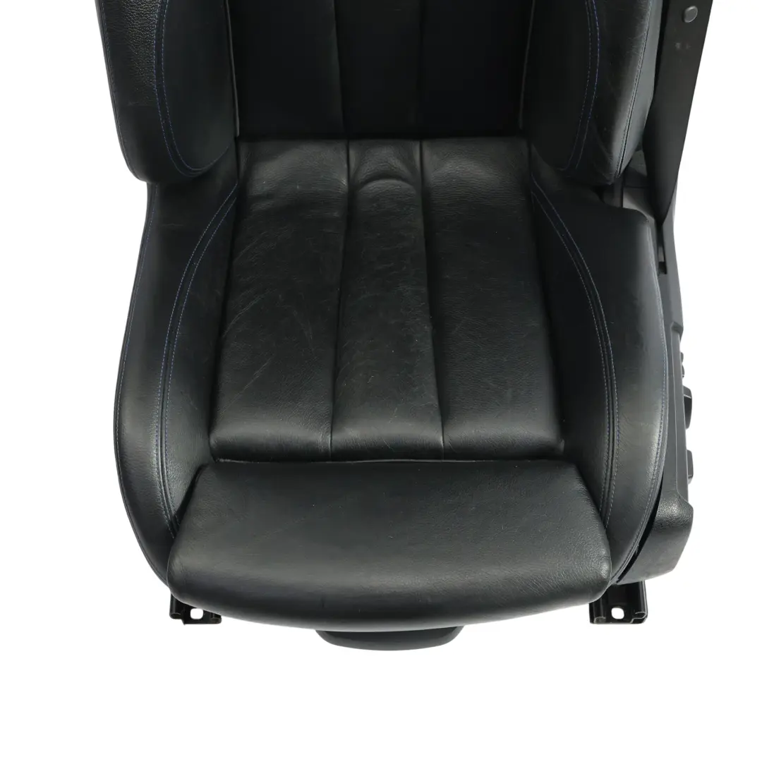 BMW F33 Cabrio M Sport Grzany Skóra Czarny Niebieska Nić Lewy - SKU 8062619-2 - Numer Części 8062619