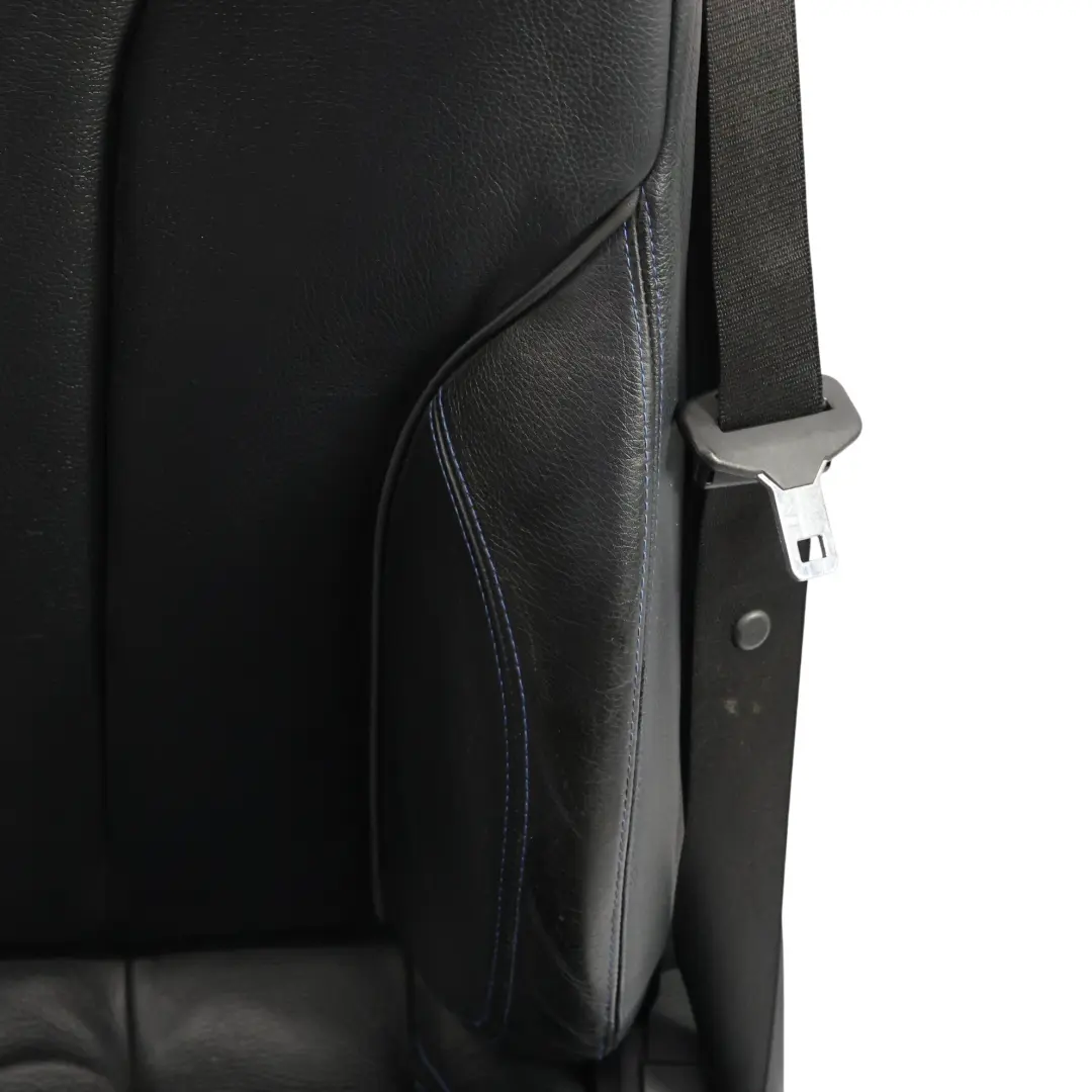 Siège Avant Gauche M Sport Chauffant Électrique Cuir Noir Bleu pour BMW F33 Cabriolet à propos du numéro de pièce 8062619 BMW F33 Cabriolet Siège Avant Gauche M Sport Chauffant Électrique Cuir Noir Bleu - SKU 8062619-2 - Numéro de pièce 8062619