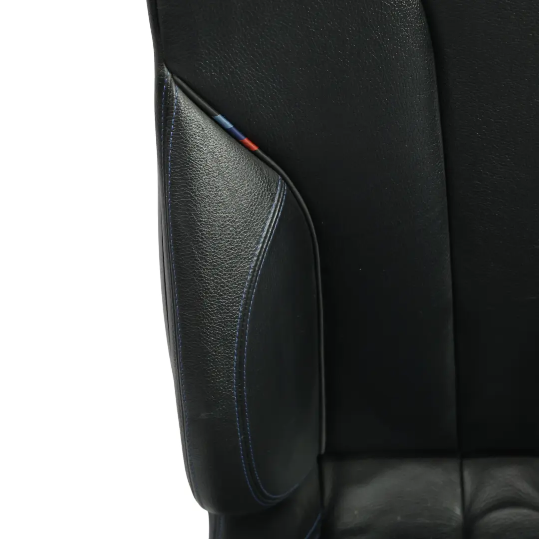 BMW F33 Cabrio Front Seat M Sport Heated Electric Leather Black Blue Left N/S - SKU 8062619-2 - Part number 8062619