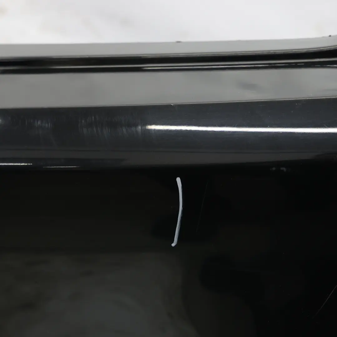 Bumper M Sport Trim Panel PDC Black Sapphire Metallic - 475 to BMW X6 F16 Rear with Part number 8065888 BMW X6 F16 Rear Bumper M Sport Trim Panel PDC Black Sapphire Metallic - 475 - SKU 8065888-BS - Part number 8065888