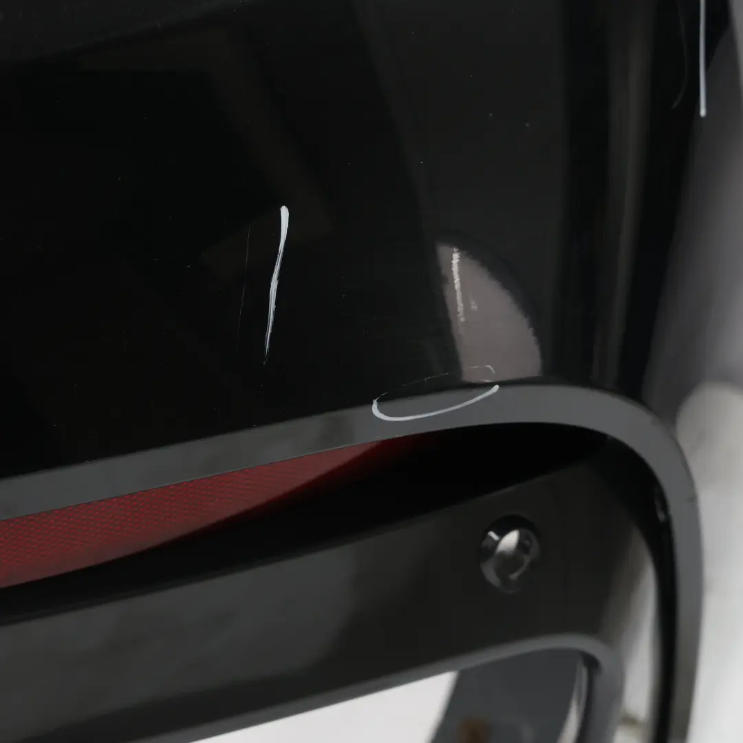 Bumper M Sport Trim Panel PDC Black Sapphire Metallic - 475 to BMW X6 F16 Rear with Part number 8065888 BMW X6 F16 Rear Bumper M Sport Trim Panel PDC Black Sapphire Metallic - 475 - SKU 8065888-BS - Part number 8065888