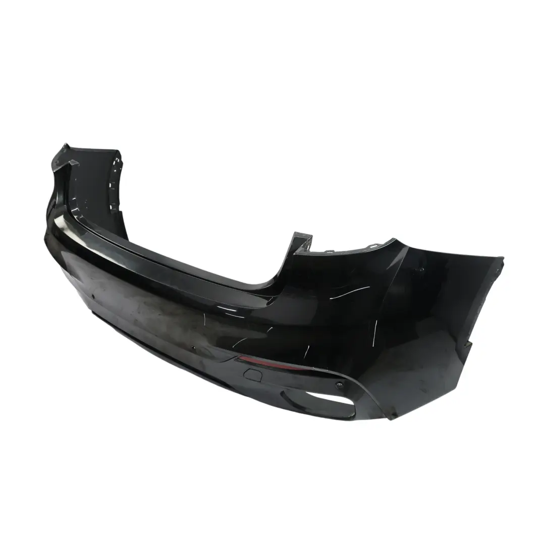 BMW X6 F16 Tylny Zderzak M-Pakiet PDC Black Sapphire Czarny Metalik - 475 - SKU 8065888-BS - Numer Części 8065888