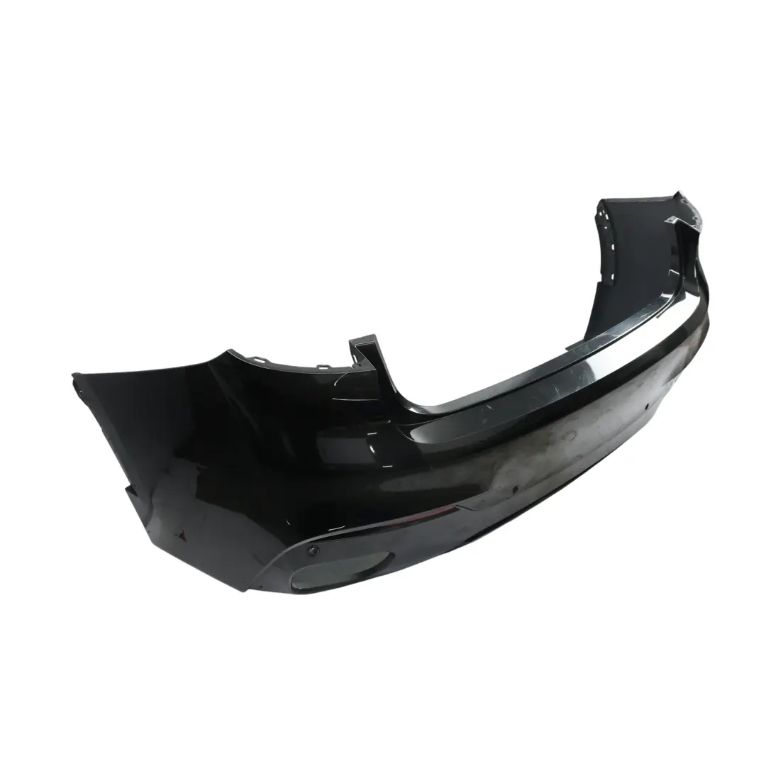 BMW X6 F16 Tylny Zderzak M-Pakiet PDC Black Sapphire Czarny Metalik - 475 - SKU 8065888-BS - Numer Części 8065888