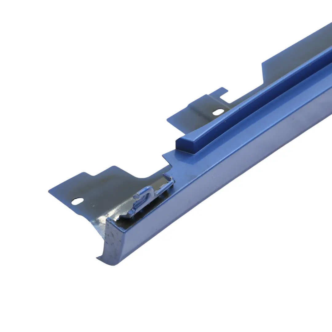 BMW X1 F48 Minigonna Laterale M Sport Sill Strip Sinistra Estoril Blau - B45 - SKU 8067687-EB - Numero di parte 8067687