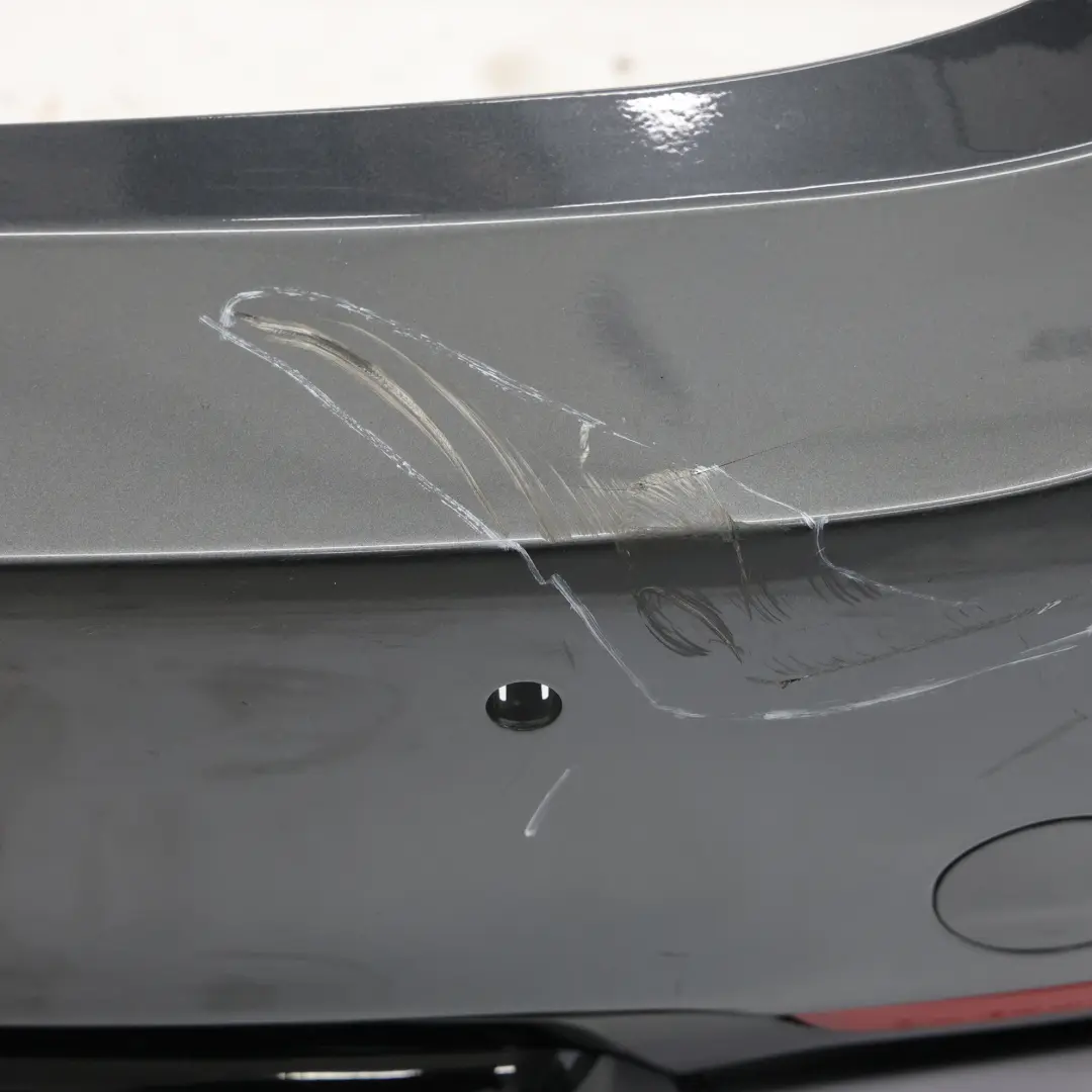 BMW F32 F33 M Sport Rear Bumper Trim Panel PDC Mineralgrau Grey Metallic - B39 - SKU 8073078-MG - Part number 8073078