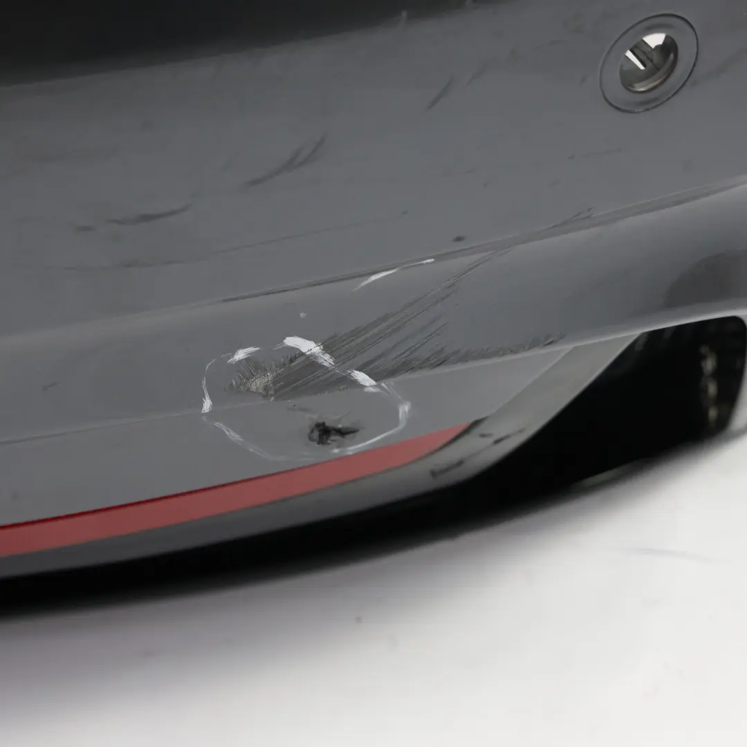 Bumper Trim Panel PDC Mineralgrau Grey Metallic - B39 to BMW F32 F33 M Sport Rear with Part number 8073078 BMW F32 F33 M Sport Rear Bumper Trim Panel PDC Mineralgrau Grey Metallic - B39 - SKU 8073078-MG - Part number 8073078