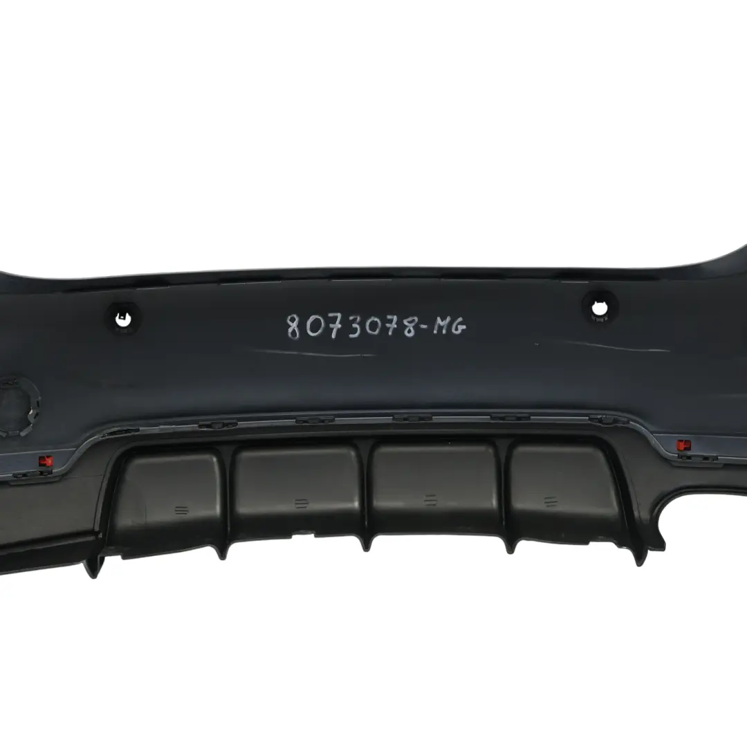 BMW F32 F33 M Sport Rear Bumper Trim Panel PDC Mineralgrau Grey Metallic - B39 - SKU 8073078-MG - Part number 8073078