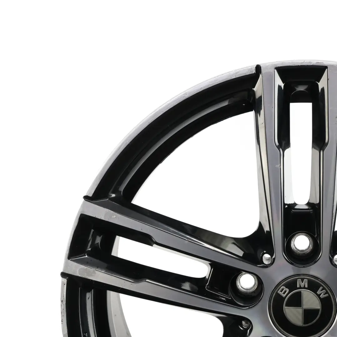 Schwarz Alufelge 18" 7,5J ET:45 M Doppel Speiche 719 für BMW F20 F21 F22 mit Teilenummer 8074185 BMW F20 F21 F22 Schwarz Alufelge 18" 7,5J ET:45 M Doppel Speiche 719 - SKU 8074185-1 - Teilenummer 8074185
