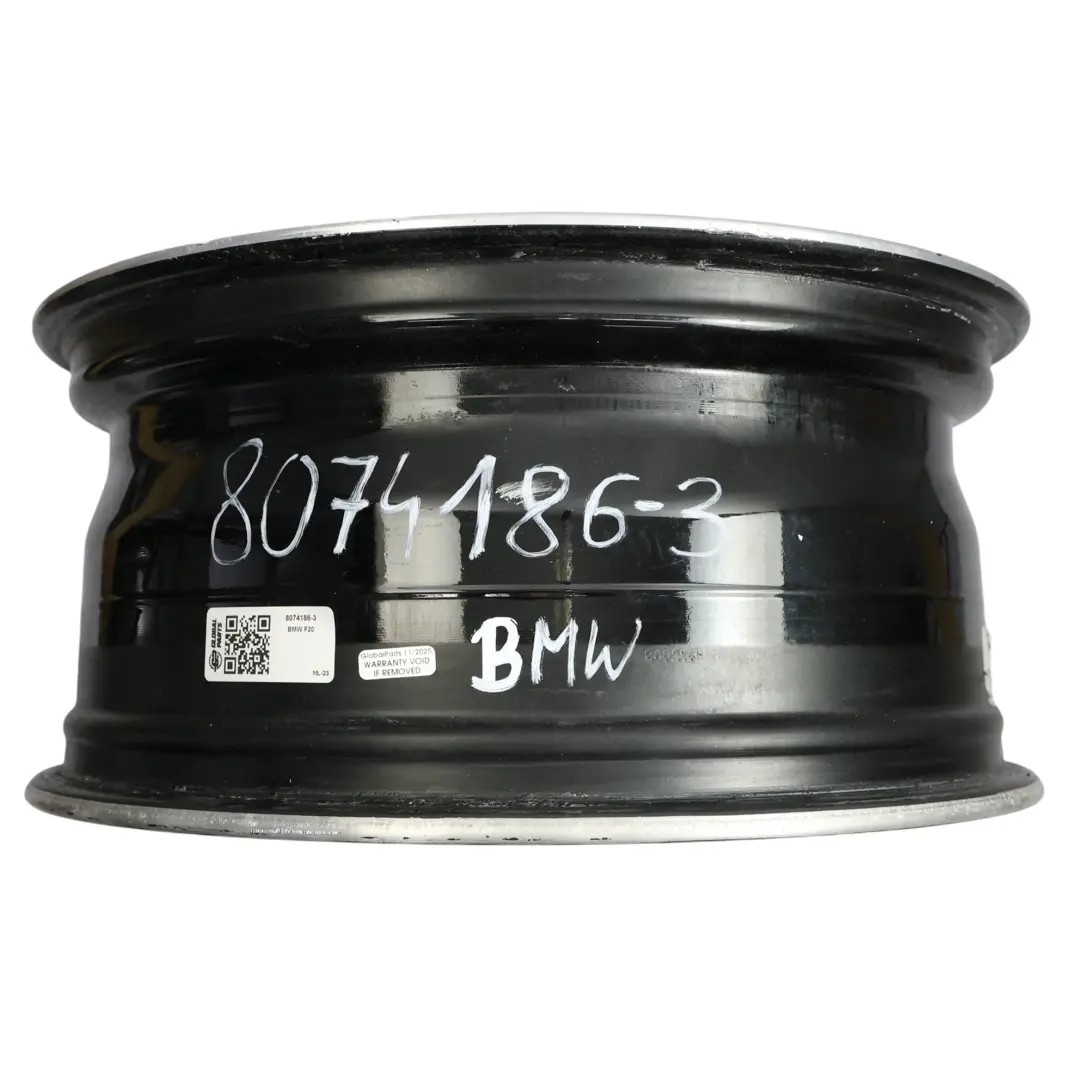 Cerchio lega nera posteriore 18" 8J ET:52 M Doppie razze 719 per BMW F20 F21 con numero di parte 8074186 BMW F20 F21 Cerchio lega nera posteriore 18" 8J ET:52 M Doppie razze 719 - SKU 8074186-3 - Numero di parte 8074186