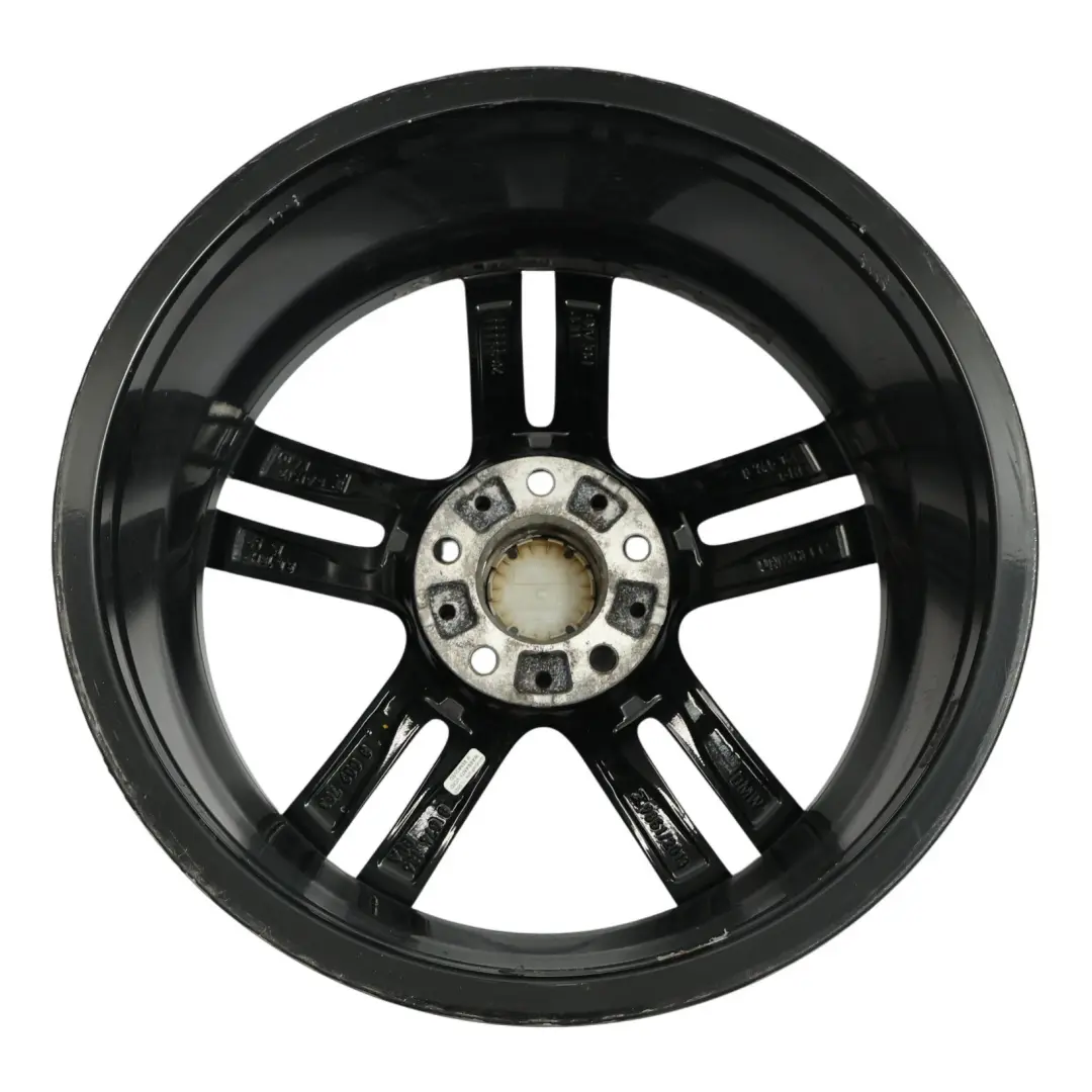 Rim Alloy Black 18" 8J ET:52 M Double Spoke 719 to BMW F20 F21 Rear Wheel with Part number 8074186 BMW F20 F21 Rear Wheel Rim Alloy Black 18" 8J ET:52 M Double Spoke 719 - SKU 8074186-3 - Part number 8074186
