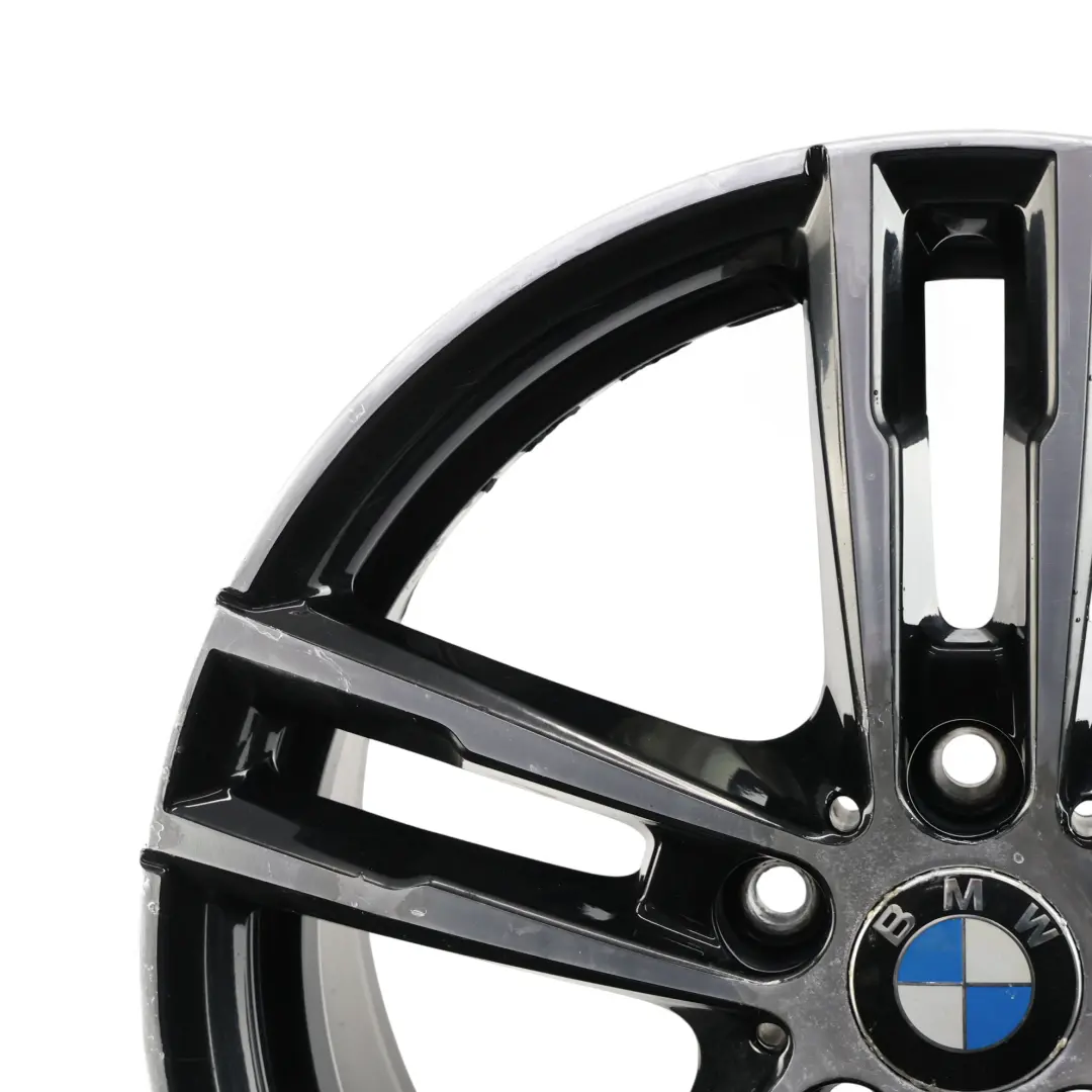 BMW F20 F21 Felga Aluminiowa Tylna Czarna 18" 8J ET:52 - SKU 8074186-4 - Numer Części 8074186