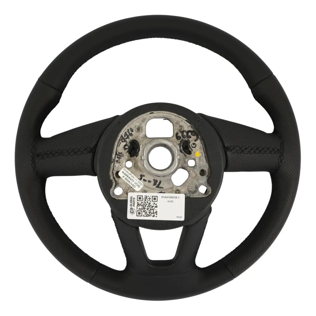 Audi A3 8V Lenkrad NEU Schwarz Leder Multifunktion - SKU 81A419091B-1 - Teilenummer 81A419091B