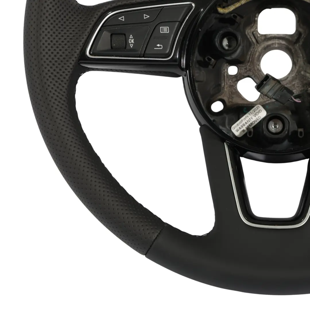 Lenkrad NEU Schwarz Leder Multifunktion für Audi A3 8V mit Teilenummer 81A419091B Audi A3 8V Lenkrad NEU Schwarz Leder Multifunktion - SKU 81A419091B-1 - Teilenummer 81A419091B