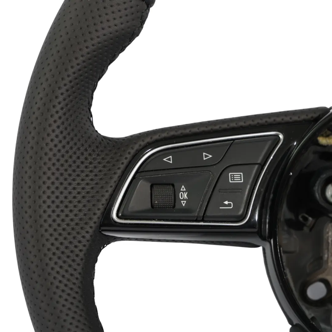 NUEVO Cuero Negro Multifunción para Audi A3 8V Volante con número de pieza 81A419091B Audi A3 8V Volante NUEVO Cuero Negro Multifunción - SKU 81A419091B-1 - Número de pieza 81A419091B