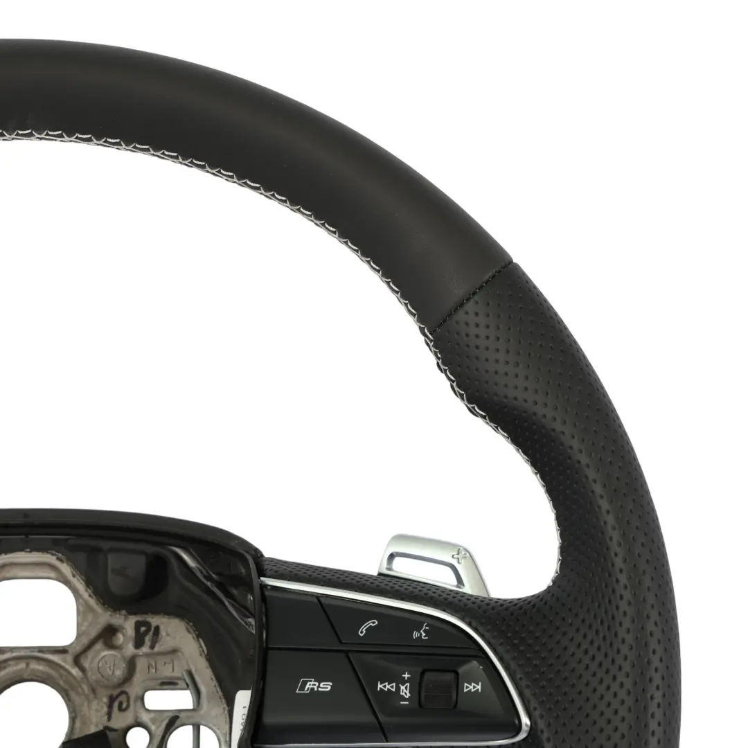 8Y Volante NUEVO Cuero Negro Palanca de Cambio para Audi RS3 con número de pieza 82A419091AQ Audi RS3 8Y Volante NUEVO Cuero Negro Palanca de Cambio - SKU 82A419091AQ-1 - Número de pieza 82A419091AQ