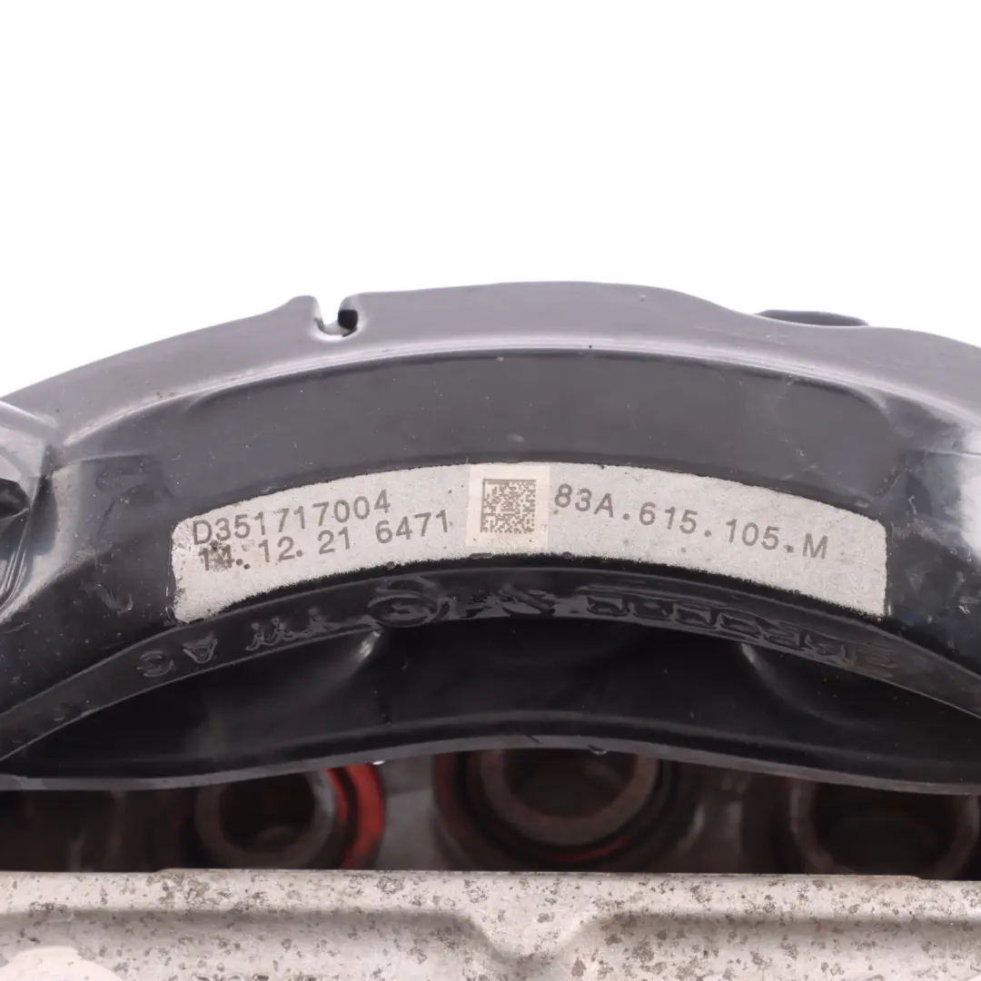 8Y Front Brake Caliper Housing 374X36mm Left N/S Black 83A615105M to Audi RS3 with Part number 83A615107A Audi RS3 8Y Front Brake Caliper Housing 374X36mm Left N/S Black 83A615105M - SKU 83A615107A - Part number 83A615107A