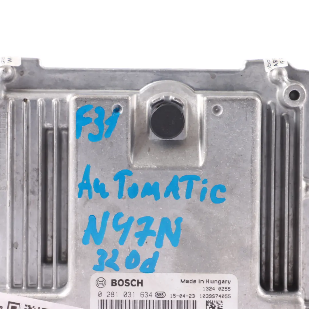 N47N 163HP Engine Control ECU DDE Automatic to BMW F30 F31 320d ed Diesel with Part number 8584276 BMW F30 F31 320d ed Diesel N47N 163HP Engine Control ECU DDE Automatic - SKU 8584276-3 - Part number 8584276