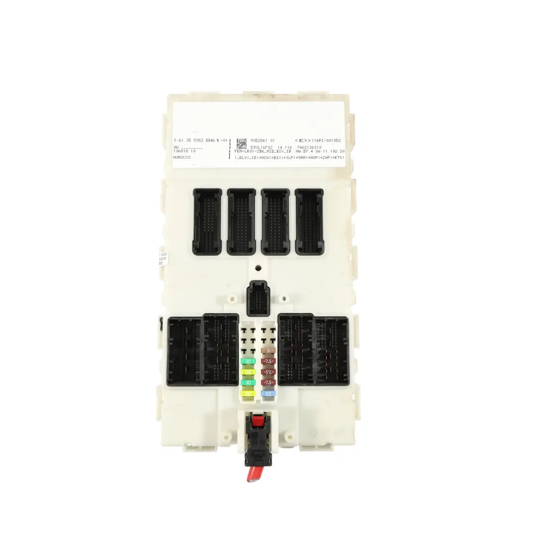 BMW F20 F21 F30 116i 316i N13 136HP Engine Control ECU Kit DME 8630125 Automatic - SKU 8630125-4 - Part number 8638198