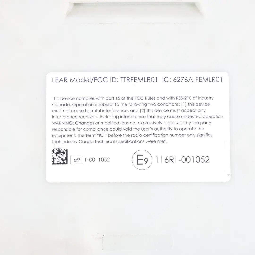 BMW F20 F21 F30 116i 316i N13 136HP Motor Steuerung ECU Kit DME 8630125 Automat - SKU 8630125-4 - Teilenummer 8638198