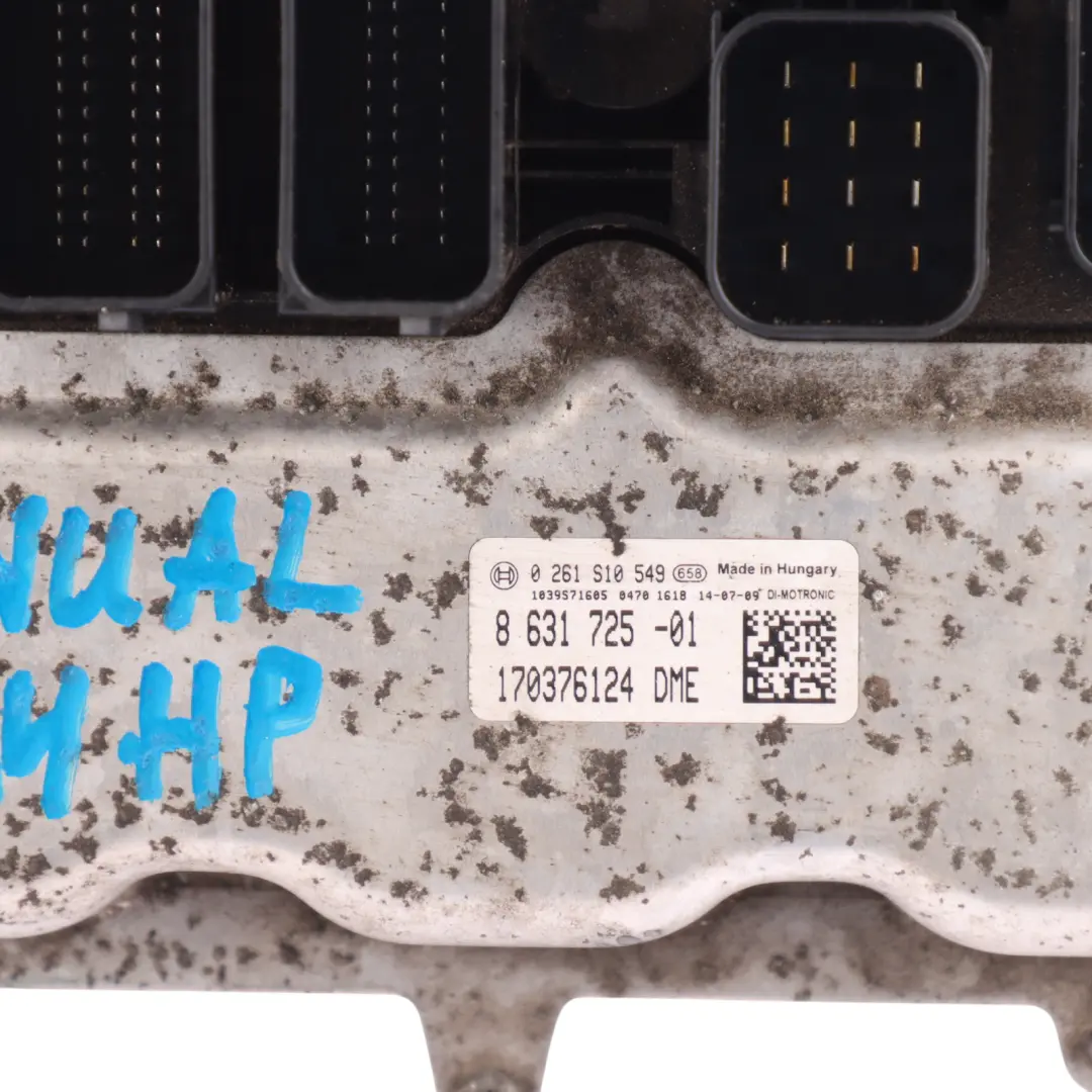 BMW F20 F22 F30 F31 F32 N20 184HP Engine Control ECU Kit DME Manual - SKU 8631725-6 - Part number 8631725