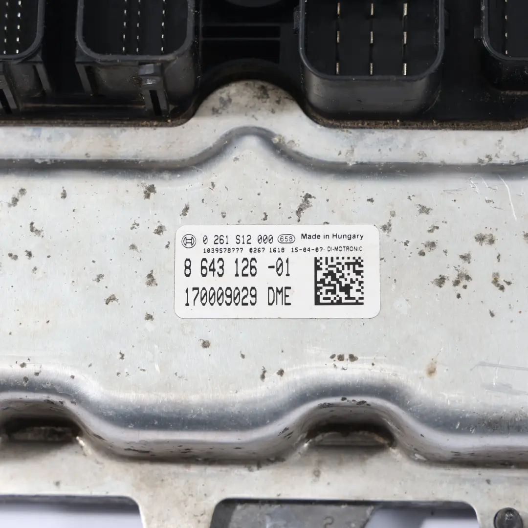 S63N 560HP Engine Control Module Automatic to BMW F06 F12 F13 M6 F10 M5 with Part number 8643126 BMW F06 F12 F13 M6 F10 M5 S63N 560HP Engine Control Module Automatic - SKU 8643126 - Part number 8643126