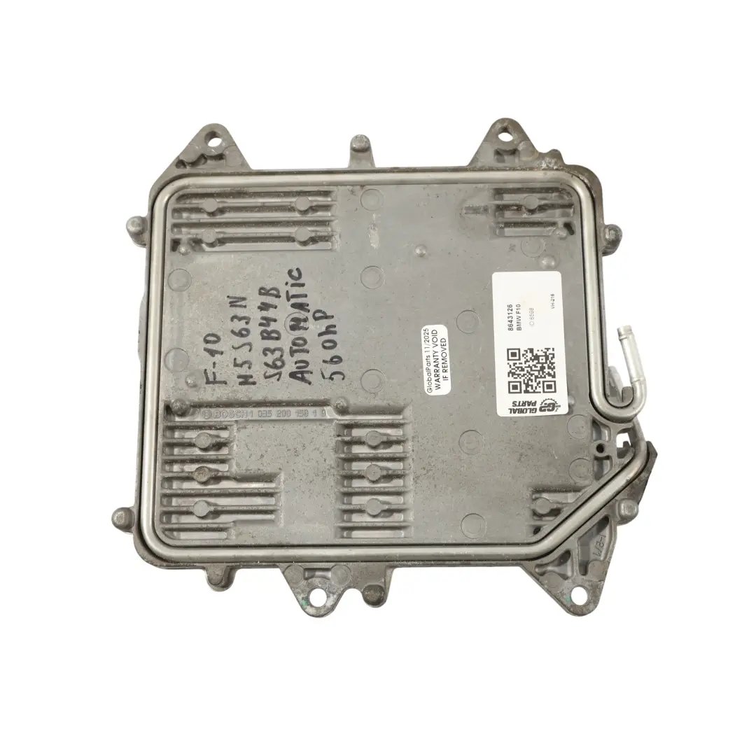 BMW F06 F12 F13 M6 F10 M5 S63N 560HP Módulo Control Motor Automático - SKU 8643126 - Número de pieza 8643126