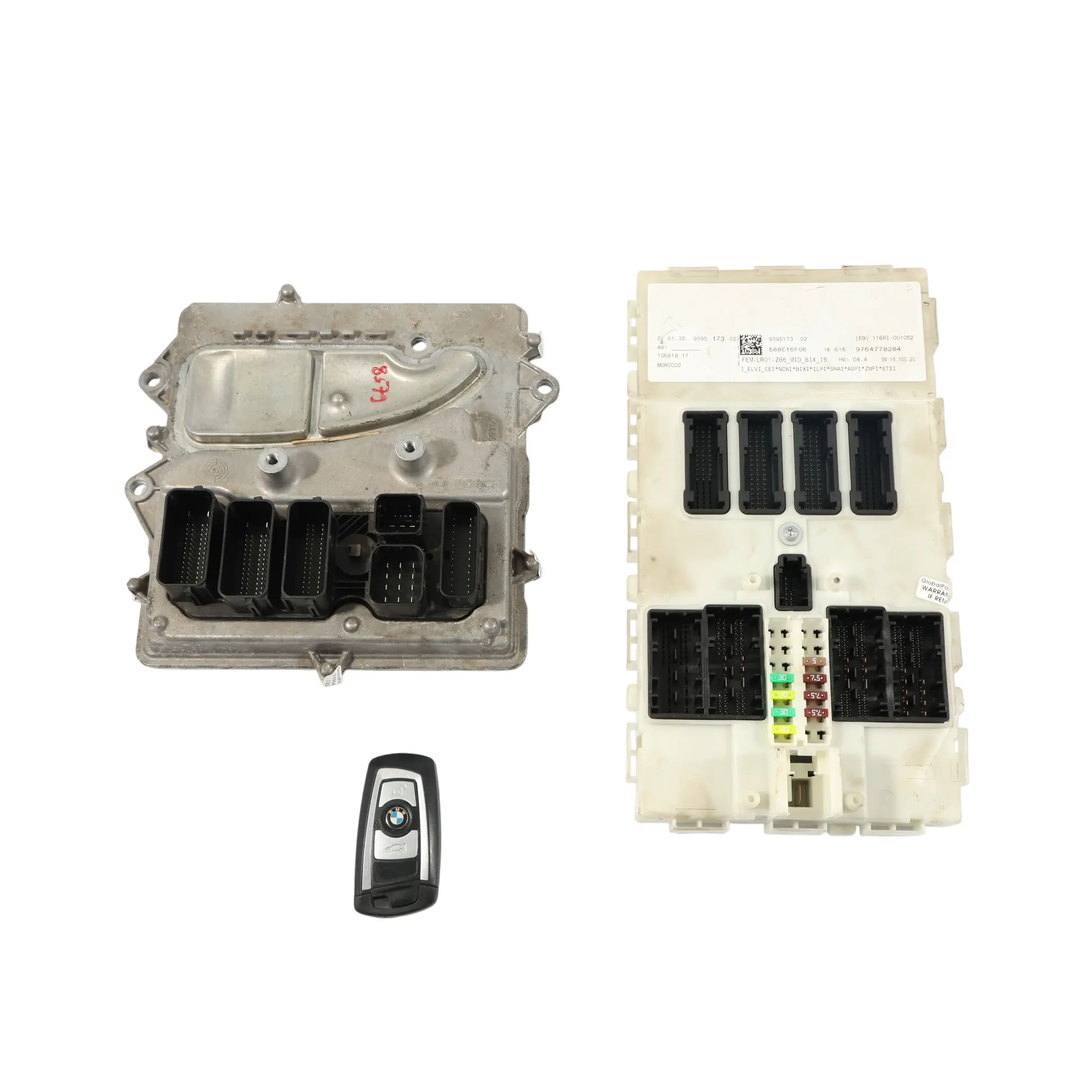 BMW F80 M3 F82 F83 M4 S55 431HP Komputer Silnika DME Kit 8650701 Automat