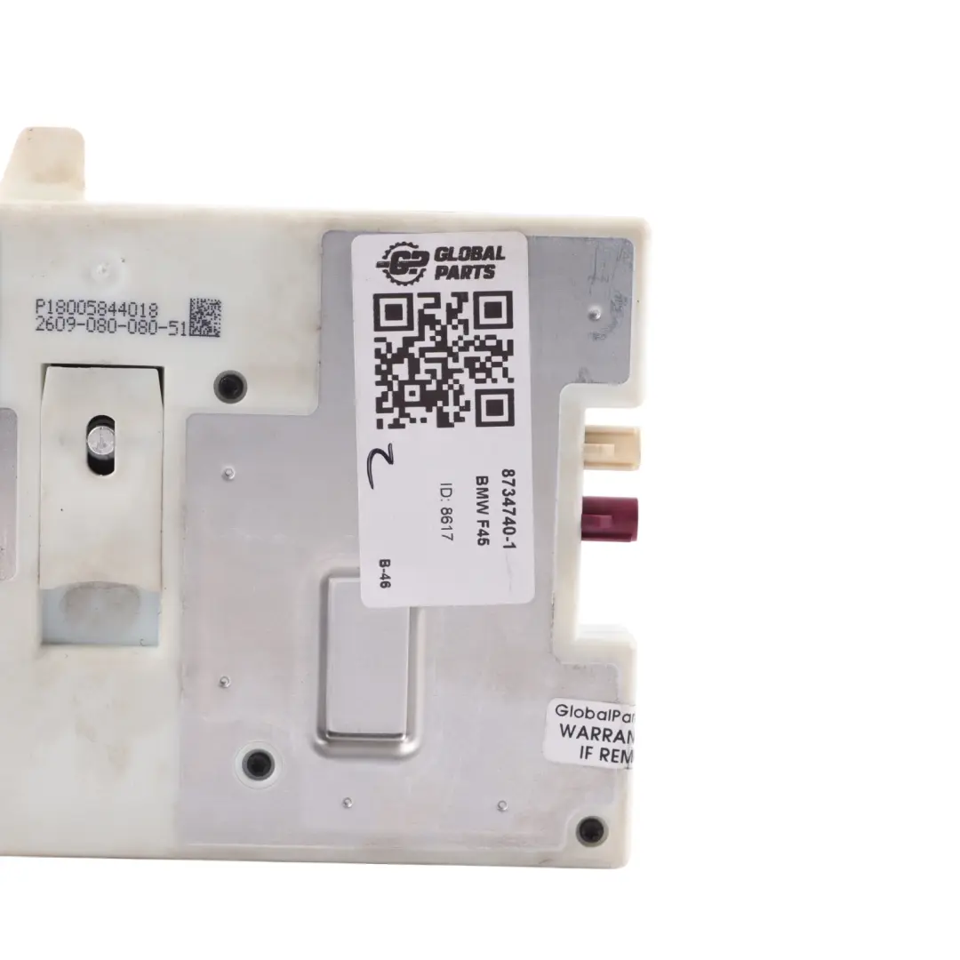 Telematics Module Bluetooth Telephone Control Unit to BMW X1 F48 F45 G30 with Part number 8734740 BMW X1 F48 F45 G30 Telematics Module Bluetooth Telephone Control Unit - SKU 8734740-1 - Part number 8734740