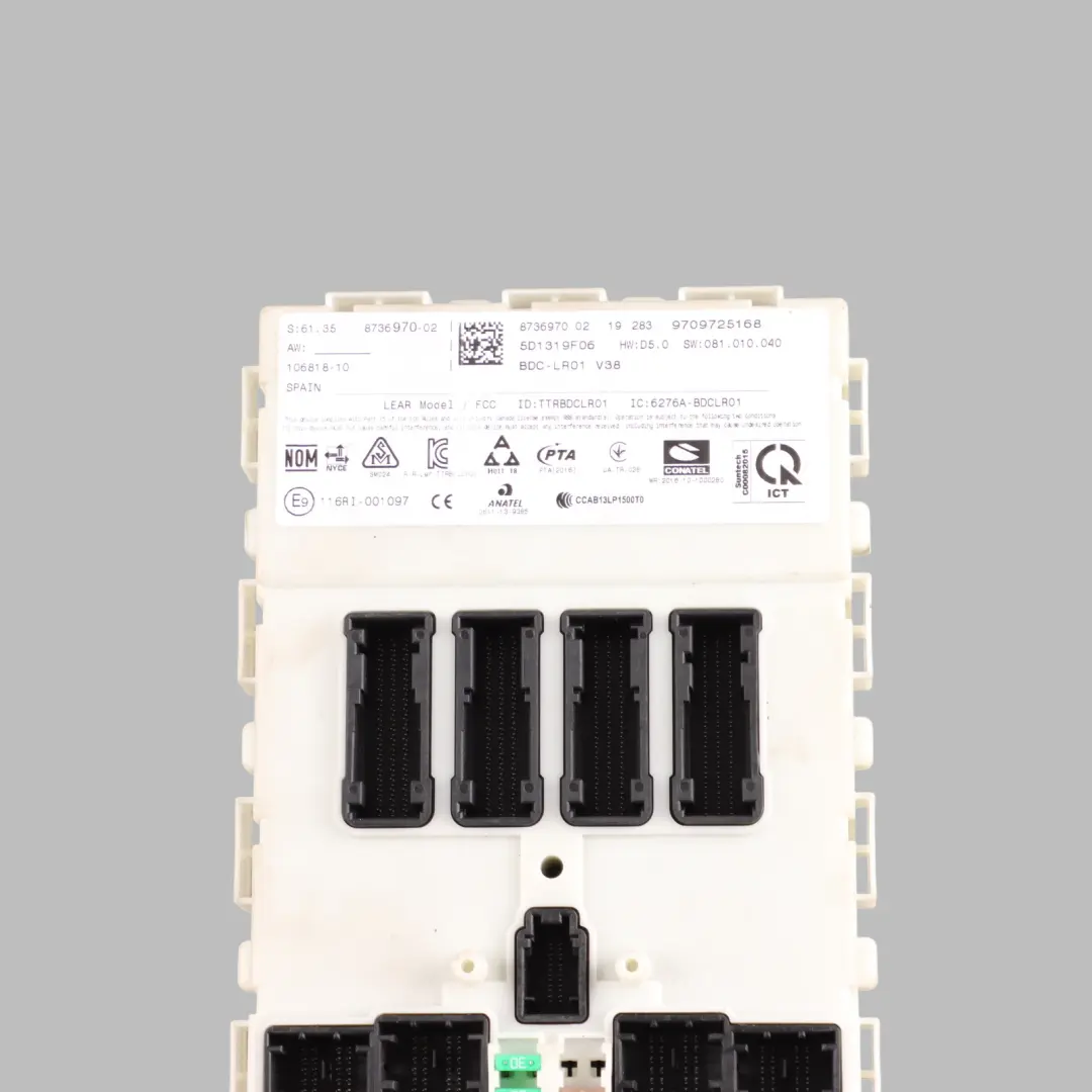 Body Control Unit Module REM to BMW F20 F21 F30 F31 F32 with Part number 8736970 BMW F20 F21 F30 F31 F32 Body Control Unit Module REM - SKU 8736970 - Part number 8736970
