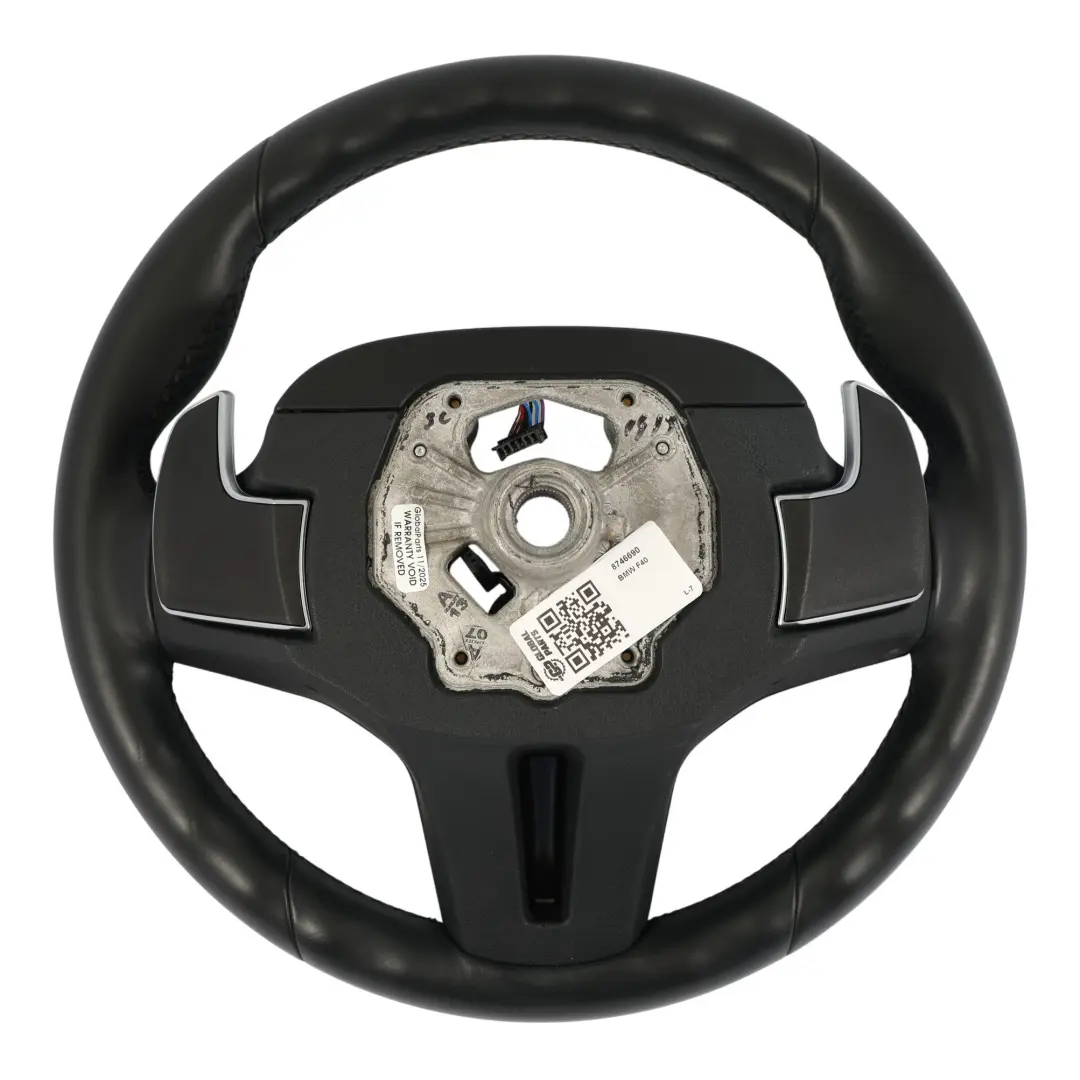 Negro Cuero Palanca de Cambio para Volante BMW F40 G20 G21 Z4 G29 M Sport con número de pieza 8746690 Volante BMW F40 G20 G21 Z4 G29 M Sport Negro Cuero Palanca de Cambio - SKU 8746690 - Número de pieza 8746690