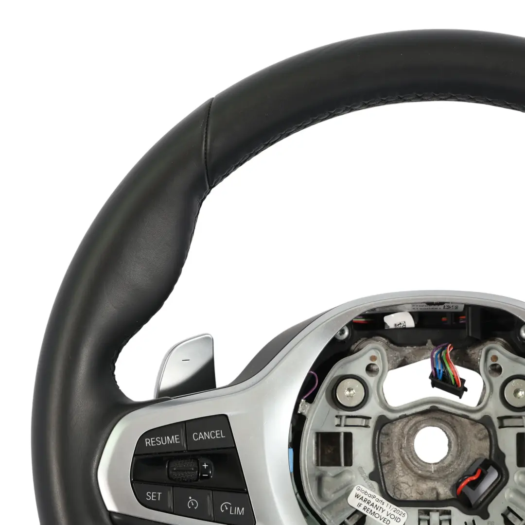 Steering Wheel BMW F40 G20 G21 Z4 G29 M Sport Black Leather Paddle Shift to with Part number 8746690 Steering Wheel BMW F40 G20 G21 Z4 G29 M Sport Black Leather Paddle Shift - SKU 8746690 - Part number 8746690