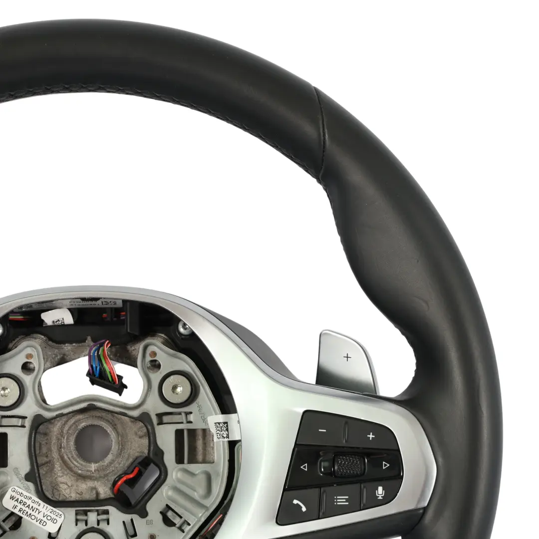 Nero Pelle Cambio al Volante per Volante BMW F40 G20 G21 Z4 G29 M Sport con numero di parte 8746690 Volante BMW F40 G20 G21 Z4 G29 M Sport Nero Pelle Cambio al Volante - SKU 8746690 - Numero di parte 8746690