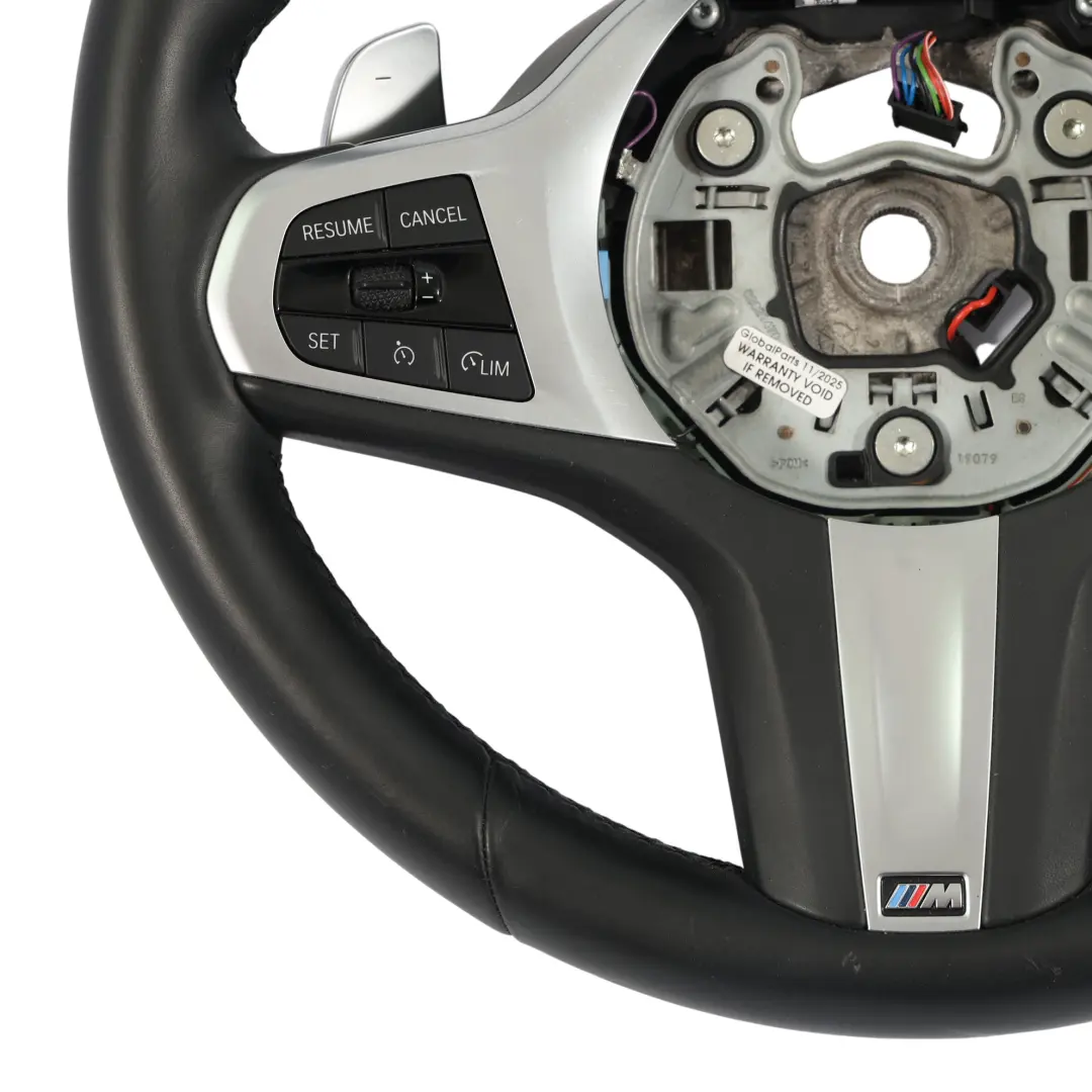 Nero Pelle Cambio al Volante per Volante BMW F40 G20 G21 Z4 G29 M Sport con numero di parte 8746690 Volante BMW F40 G20 G21 Z4 G29 M Sport Nero Pelle Cambio al Volante - SKU 8746690 - Numero di parte 8746690