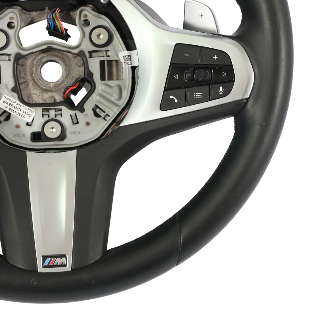Nero Pelle Cambio al Volante per Volante BMW F40 G20 G21 Z4 G29 M Sport con numero di parte 8746690 Volante BMW F40 G20 G21 Z4 G29 M Sport Nero Pelle Cambio al Volante - SKU 8746690 - Numero di parte 8746690
