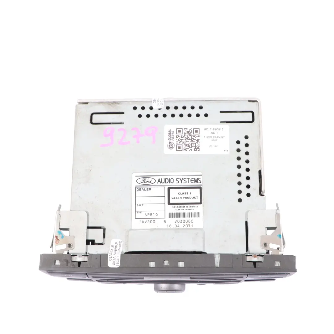 Ford Transit Radioodtwarzacz 6000 CD - SKU 8C1T-18C815-AD-1 - Numer Części 8C1T-18C815-AD