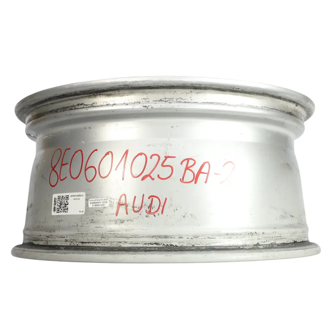 Audi A4 B6 B7 Jante En Alliage Argentée 18" 8J ET:43 - SKU 8E0601025BA-2 - Numéro de pièce 8E0601025BA