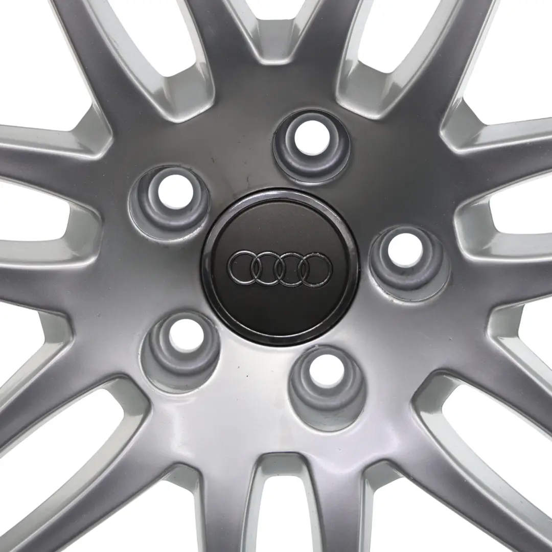 Audi A4 B6 B7 Llanta De Aleación Plata 18" 8J ET:43 - SKU 8E0601025BA-2 - Número de pieza 8E0601025BA