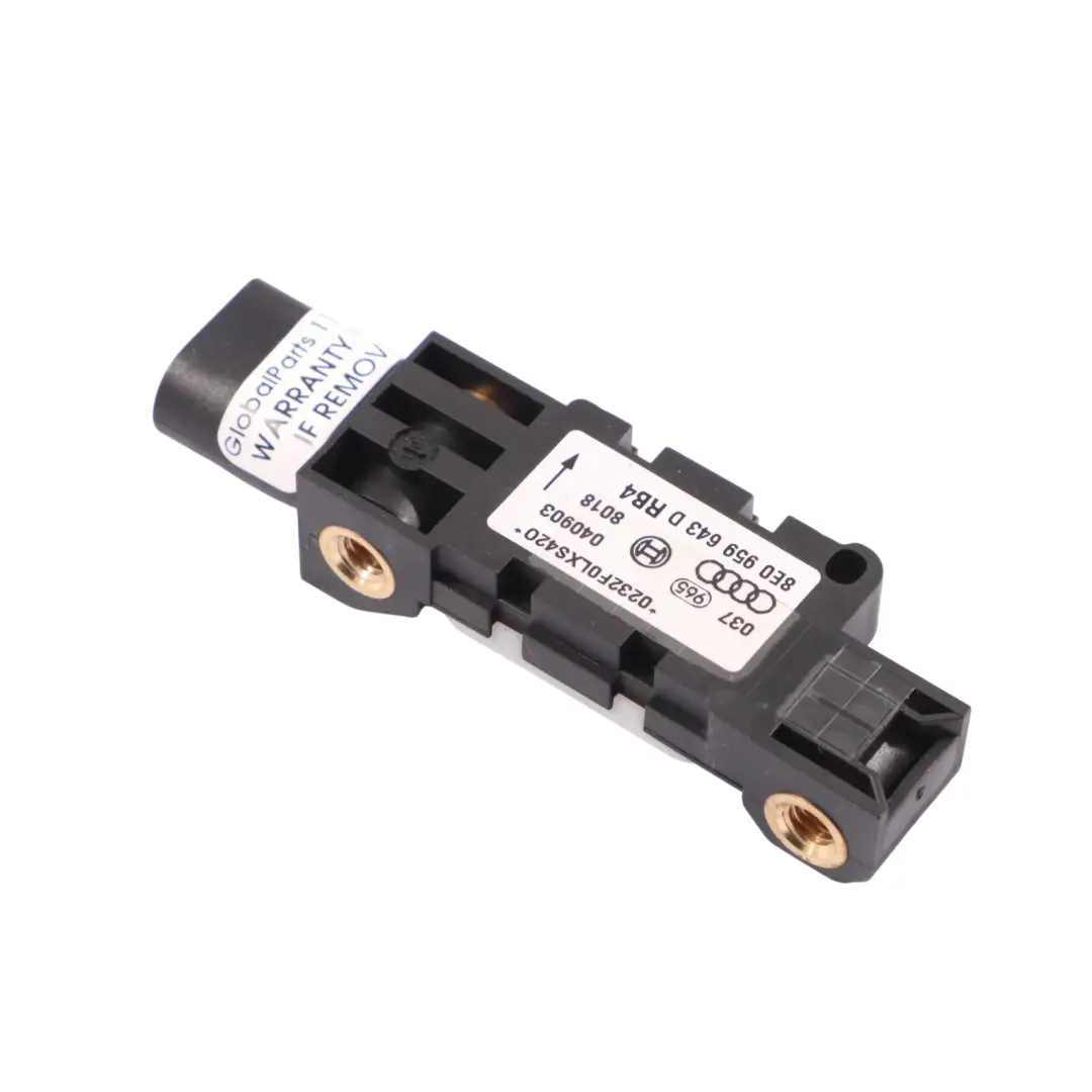 Mk1 Rear Crash Sensor Acceleration Sensor to VW Volkswagen Phaeton with Part number 8E0959643D VW Volkswagen Phaeton Mk1 Rear Crash Sensor Acceleration Sensor - SKU 8E0959643D - Part number 8E0959643D