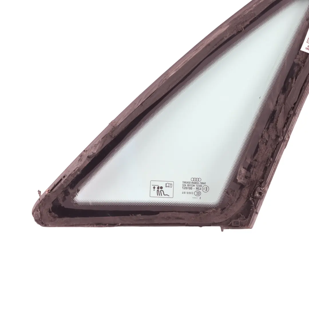 Side Quarter Glass Window Rear Left N/S AS2 to Audi A4 B7 with Part number 8E5845299AA Audi A4 B7 Side Quarter Glass Window Rear Left N/S AS2 - SKU 8E5845299AA - Part number 8E5845299AA