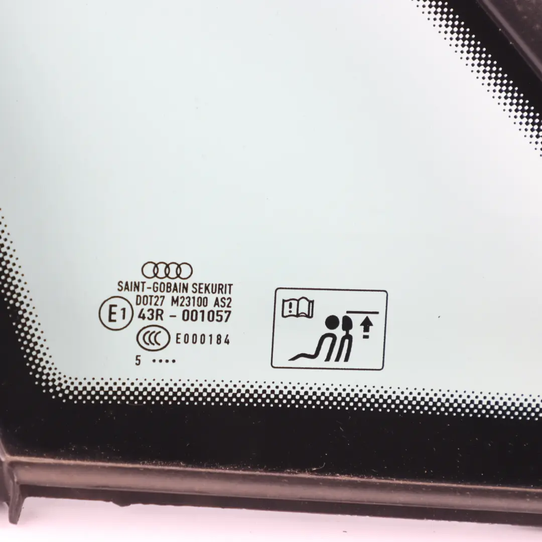 Audi A4 B7 Side Quarter Glass Window Rear Left N/S AS2 - SKU 8E5845299AA - Part number 8E5845299AA