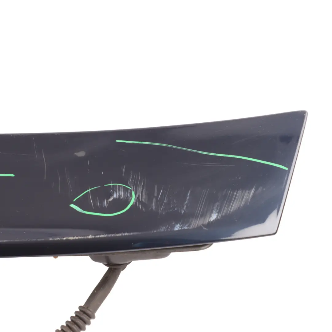 Spoiler Electric Active Spoiler Flap Ocean Blue - Z5A to Audi TT 8J Rear with Part number 8J0827934 Audi TT 8J Rear Spoiler Electric Active Spoiler Flap Ocean Blue - Z5A - SKU 8J0827934-OBL - Part number 8J0827934