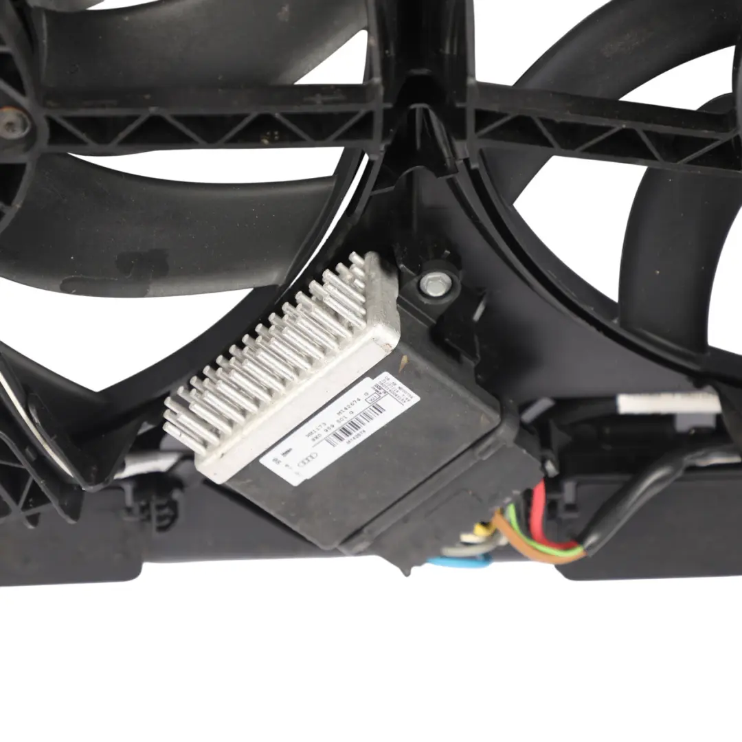 Cooling Radiator Twin Dual Coolant Fan Diesel to Audi Q5 8R Engine with Part number 8K0121003 Audi Q5 8R Engine Cooling Radiator Twin Dual Coolant Fan Diesel - SKU 8K0121003AE - Part number 8K0121003