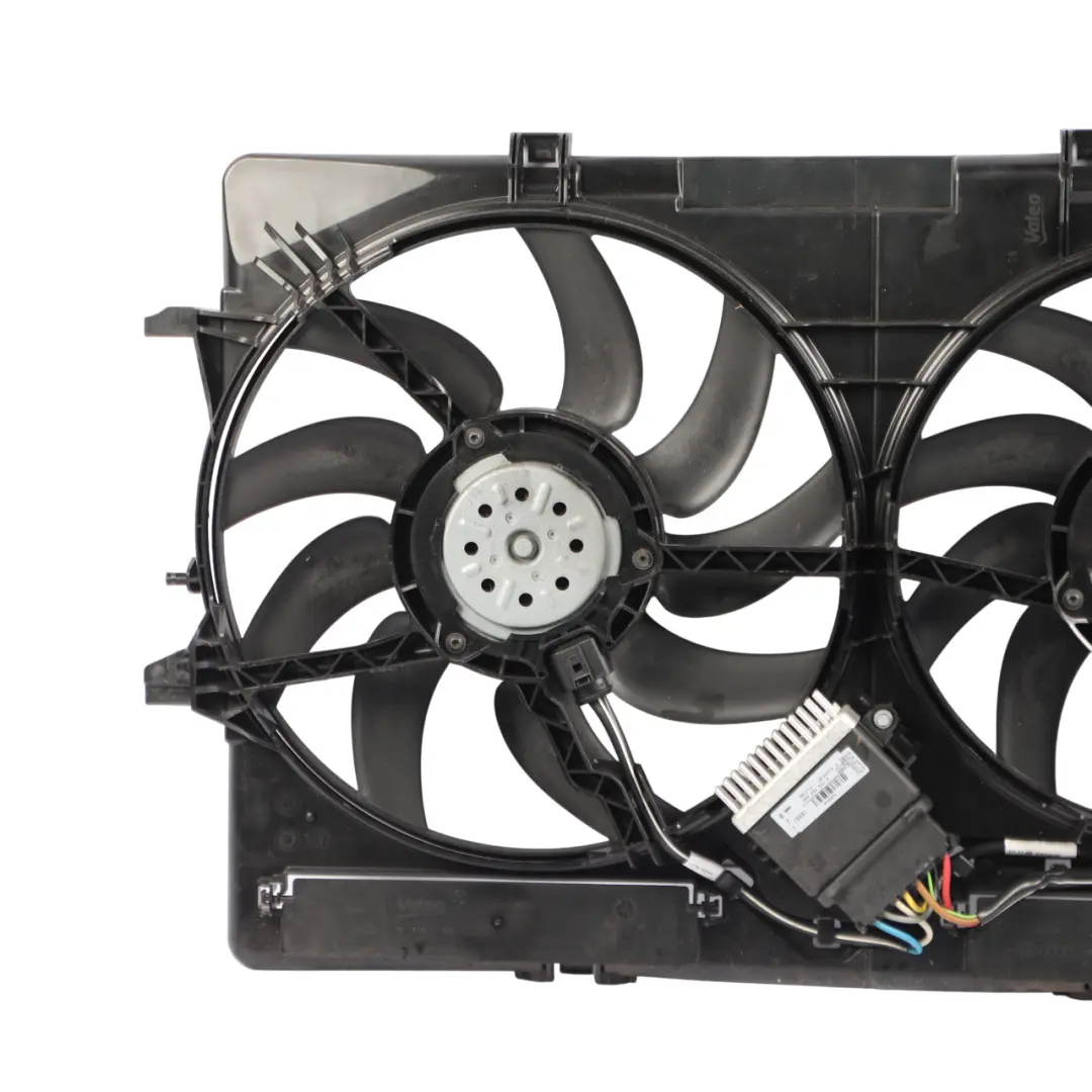 Audi Q5 8R Engine Cooling Radiator Twin Dual Coolant Fan Diesel - SKU 8K0121003AE - Part number 8K0121003