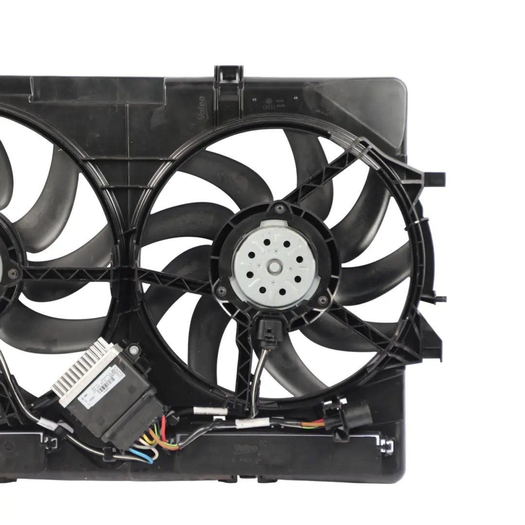 Cooling Radiator Twin Dual Coolant Fan Diesel to Audi Q5 8R Engine with Part number 8K0121003 Audi Q5 8R Engine Cooling Radiator Twin Dual Coolant Fan Diesel - SKU 8K0121003AE - Part number 8K0121003