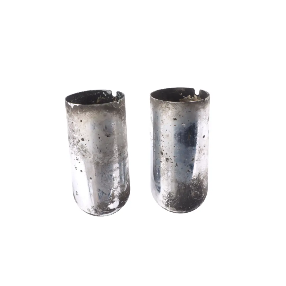 Bumper Muffler Tailpipe Exhaust End Tip Cover Set X2 to Audi A4 B8 Rear with Part number 8K0253825AB Audi A4 B8 Rear Bumper Muffler Tailpipe Exhaust End Tip Cover Set X2 - SKU 8K0253825AB - Part number 8K0253825AB