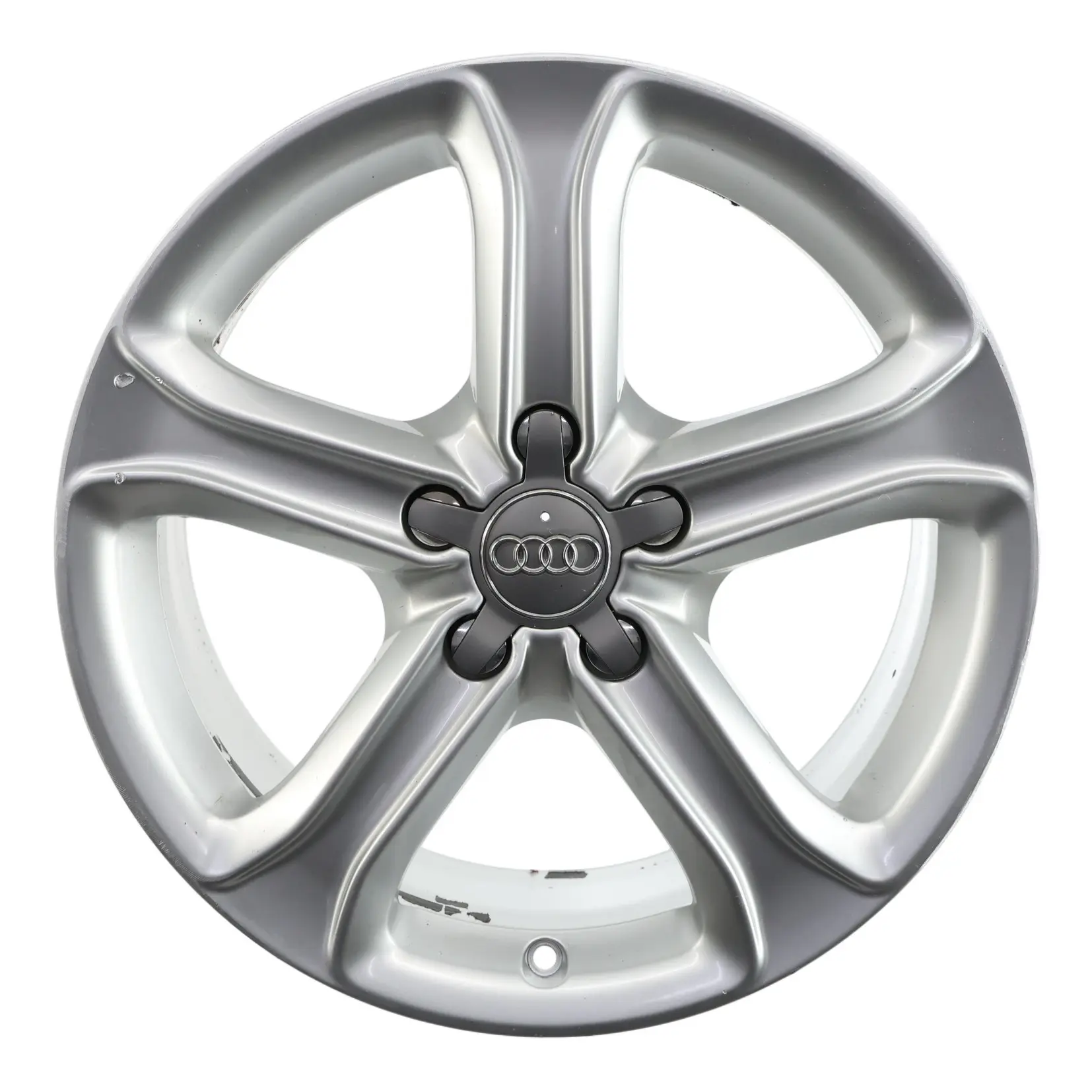 Audi A4 B8 8K Srebrna Felga Aluminiowa 17" ET:45 7,5J 8K0601025CE
