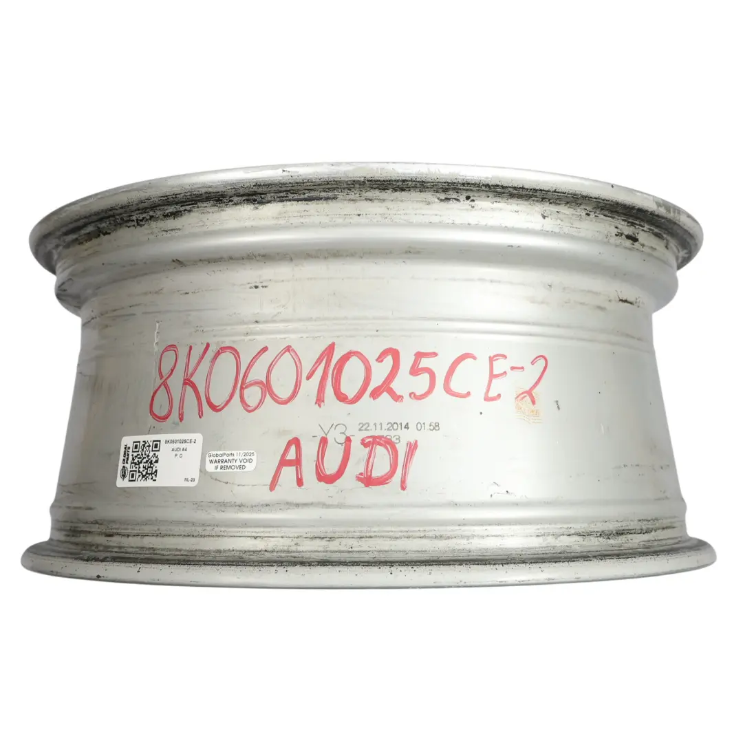 8K Silver Wheel Alloy Rim 17" ET:45 7,5J Star Spoke to Audi A4 B8 with Part number 8K0601025CE Audi A4 B8 8K Silver Wheel Alloy Rim 17" ET:45 7,5J Star Spoke - SKU 8K0601025CE-2 - Part number 8K0601025CE