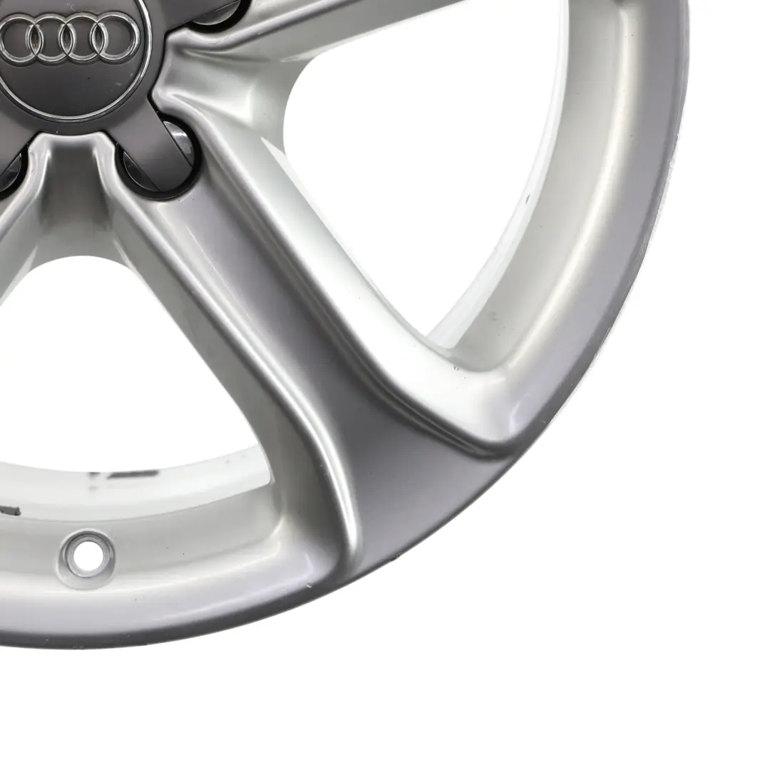 8K Silver Wheel Alloy Rim 17" ET:45 7,5J Star Spoke to Audi A4 B8 with Part number 8K0601025CE Audi A4 B8 8K Silver Wheel Alloy Rim 17" ET:45 7,5J Star Spoke - SKU 8K0601025CE-2 - Part number 8K0601025CE