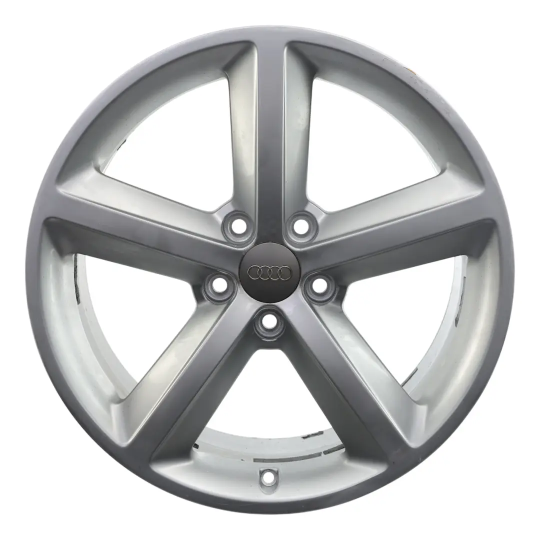 Audi A4 B8 8K Jante Alliage Argent 18" ET:47 8J À Rayons Étoilés - SKU 8K0601025Q-1 - Numéro de pièce 8K0601025Q