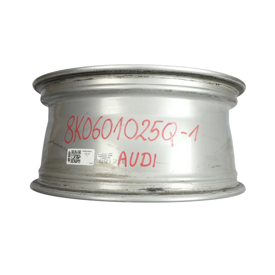 Audi A4 B8 8K Srebrna Felga Aluminiowa 18" ET:47 8J Star Spoke - SKU 8K0601025Q-1 - Numer Części 8K0601025Q